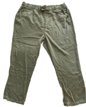 Side Stitch Los Angeles Women&#39;s Pants Green 1X - $33.24