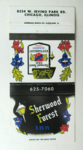 Sherwood Forest Inn - Chicago, Illinois Restaurant 30 Strike Matchbook Cover IL - £1.37 GBP