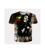  Bob Marley T-Shirt   Short Sleeves Crew Neck Tee Sizes Large, XL, 2XL, 3XL - $443.62 MXN