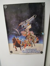 Vintage Battlestar Galactica 1978 Promotional Movie Poster  - £28.41 GBP
