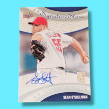 S EAN O&#39;sullivan 2009 Ud Signature Stars Rc Rookie Autograph Angels Auto Sp - £1.13 GBP