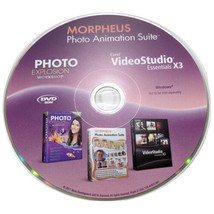 Morpheus Photo Animation Suite Video Studio Essentials X3 Software Disk ... - $39.59