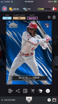 2024 Topps Chrome Black Elly de la Cruz Blue Base Super Rare Digital Card - £3.08 GBP