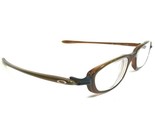 Vintage Oakley Eyeglasses Frames Sine 11-591 Rootbeer Shiny Brown 49-20-133 - $55.91