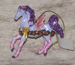 TRAIL OF PAINTED PONIES Dance of the Sugar Plum Ornament~2.5&quot; Tall~Chris... - £18.94 GBP