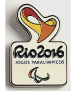 Rio 2016 Paralympic Game Pin Jogos Paralímpicos Logo Official Souvenir B... - $28.05 CAD