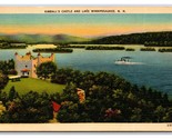 Kimball&#39;s Castle Lake Winnipesaukee New Hampshire NH UNP  LInen Postcard... - £1.55 GBP