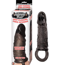 Mack Tuff Deep Pleasure Penis Extender Black - $23.15