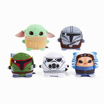 Star Wars The Mandalorian Cuutopia Plush Set of 5 Soft Rounded Pillow Dolls - £46.65 GBP