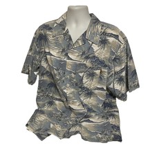 Bullhead Hawaiian Mens XL Shirt Cotton Island Beach - £9.49 GBP