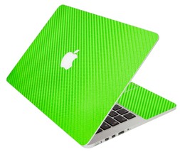 LidStyles Carbon Fiber Laptop Skin Protector Decal Apple Macbook Pro 13 A1989 - £12.63 GBP