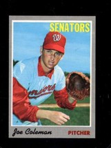 1970 Topps #127 Joe Coleman Vgex Senators *X75368 - £0.78 GBP