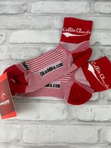 Hincapie Collin Classic Unisex Pro Cycling Sock Red Size XL New With Tags - $11.34