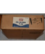 VINTAGE TEXACO T-24 OIL FILTER Unopened 12 pack case - £112.08 GBP