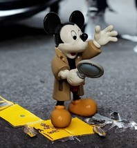 Disney BendEms Mickeys Stuff for Kids Inspector 3&quot; Figurine Bendable Pos... - $234.67 MXN