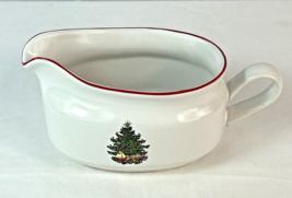 Vintage Cuthbertson American Christmas Tree Gravy Boat - EXCELLENT !! - $14.85