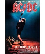 AC/DC Band 24 x 38 &quot;LET THERE BE ROCK&quot; Reproduction Movie Poster - Colle... - $61.54 CAD
