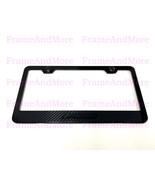 1 F Sport Carbon Fiber Box Style Stainless Black Metal License Plate Fra... - $14.11