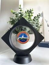 Us Navy - Uss Ronald Reagan - CVN-76 Challenge Coin With 3D Display Case - £15.50 GBP
