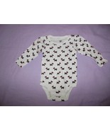 NWT Hudson Baby Girls Scotty Dog Print One Piece Top 3-6M - £5.49 GBP