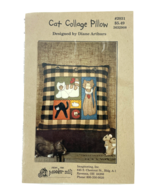 The Powder Mill Cat Collage Pillow Pattern 2031 by Diane Arthurs - £9.84 GBP