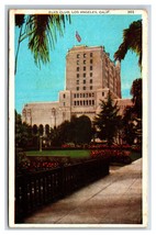 Elks Club Building Los Angeles California CA UNP WB Postcard H23 - £3.58 GBP