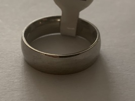 Brand New Size 18 US (UK Size Q) Plain Stirling Silver Ring - £11.98 GBP