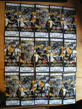 NHL Boston Bruins 2014-15  Full Unused Ticket Stubs Lot  With Player Milestones - £3.15 GBP