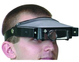 Head Strap Band Dual MAGNIFIER JEWELERS Visor Magnifying 1.8x 2.3x 3.7x ... - $684.50 MXN