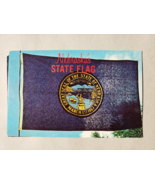 Vintage Postcard - Nebraska State Flag - Dunlop-Henline - $20.42 CAD