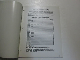 1981 Suzuki Motorcycle X Models Wiring Diagrams Manual 99923-81755 - £19.56 GBP