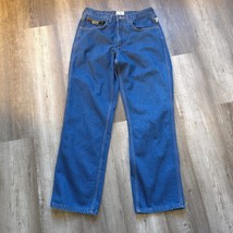 Tyndale Jeans Mens 31x31 Regular CAT2 Jeans Made in USA Blue Denim Strai... - $29.94