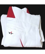 Mens XL White Baseball Pants 38x35 Adult Red Side and Back Pockets Alleson - €31,06 EUR