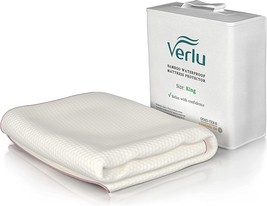 Verlu Waterproof Mattress Protector - Soft Mattress Pad Cover - Waterproof &amp; - £33.56 GBP