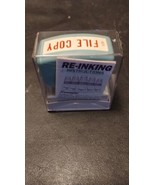 Xstamper File Copy Pre-inked Stamp, 1/2&quot;x1-5/8&quot; , Red Ink (1071) - $17.81