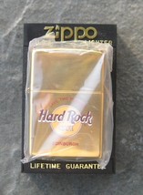 Hard Rock Cafe EDMONTON, Canada (CLOSED 2000)  Zippo Lighter 1998 Polish... - $729.25 MXN