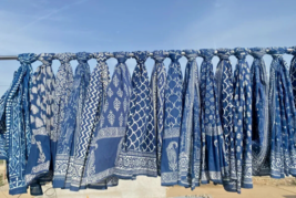 20 Pcs Mix Lot Indigo Cotton printed Large Sarong Beach pareo Swinwear c... - $21.19+