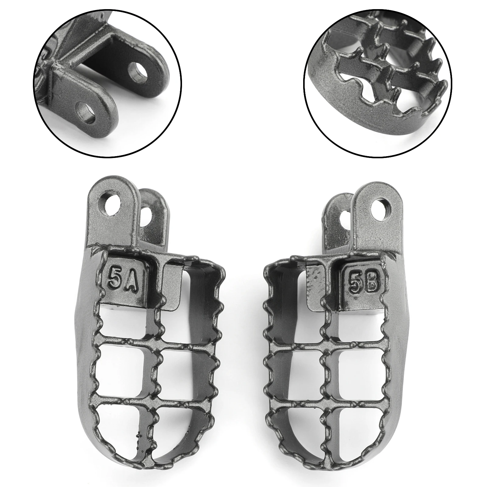 Da cr80 xr250 400 xr350r xr600r xr650l xr650r steel foot pegs footpeg motorcycle covers thumb200