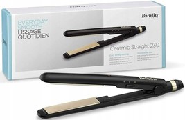 BaByliss ST089E Ceramic Straight 230 Hair Straightener Ironing Flat Hot Iron - £62.35 GBP