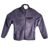 L.L. Bean Purple Fleece Jacket Womens Size XS Full Zip - £35.45 GBP