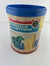 Playskool Animals and Alphabet Letters Can with Lid Educational Kids Ages 3 - 6  - £10.63 GBP