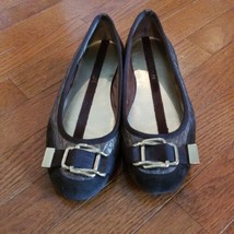 Enzo Angiolini - Bronze Brown Gold Flats - Size 7 - $16.99