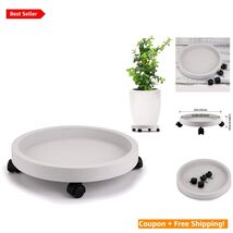 Elegant 13-Inch Plant Caddy, Rolling Dolly for Heavy Planters – 120 Lbs ... - $32.62