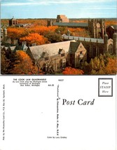 Michigan Ann Arbor Cook Law Quadrangle University of Michigan Vintage Postcard - £7.51 GBP