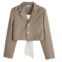 2021 Beach Elegant Party Suit Coats Casual Korean Fashion Women&#39;s Summer Jacket  - £94.74 GBP