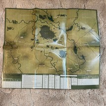 The Midderlands Hex Crawl Poster Map Keyed 5th Edition 2021 - £9.58 GBP