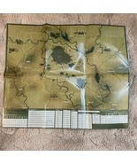 The Midderlands Hex Crawl Poster Map Keyed 5th Edition 2021 - £9.59 GBP