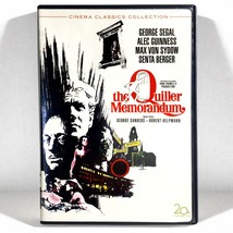 The Quiller Memorandum (DVD, 1966, Widescreen)    Alec Guiness   Max von Sydow - $9.48