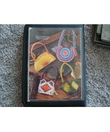 Fashion Doll Accessory Quick &amp; Easy Plastic Canvas Totes Pattern Cut Fro... - $10.97 CAD