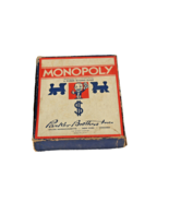 VINTAGE 1936 MONOPOLY GAME by PARKER BROTHERS PARKER TRADING GAME - NO G... - £7.84 GBP